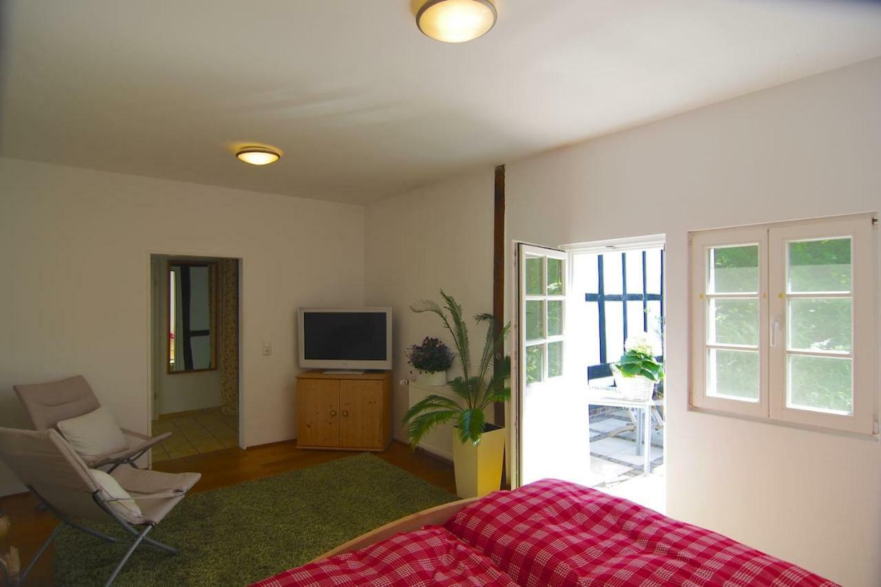 Ferienhaus Im Fachwerkhof 'Haus In Bewegung' Seelscheid Buitenkant foto